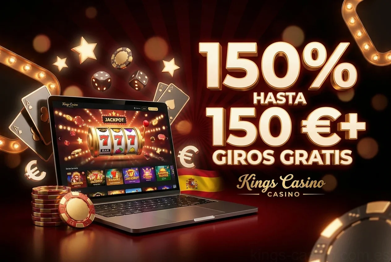 150% HASTA 150 €+ GIROS GRATIS